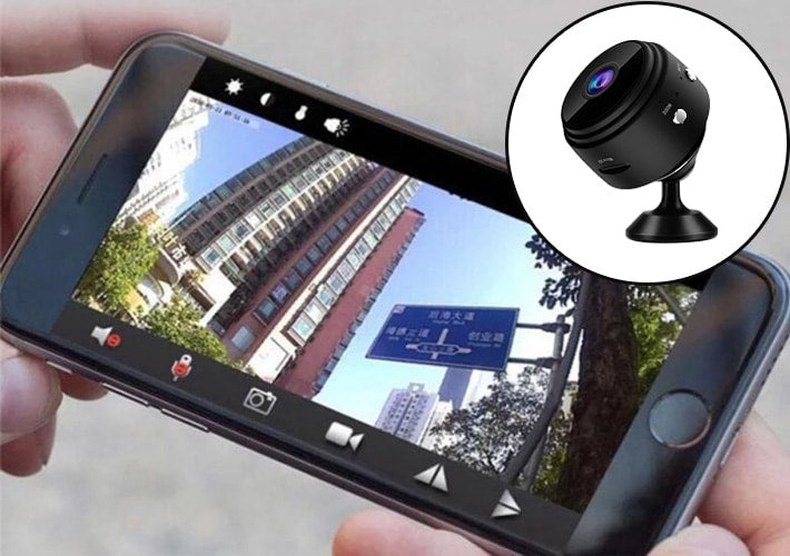 Mini Câmara Espiã Sem Fios HD™