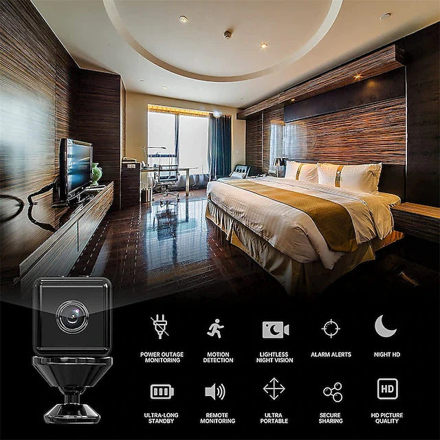 Mini Câmara Espiã 4K Ultra HD™