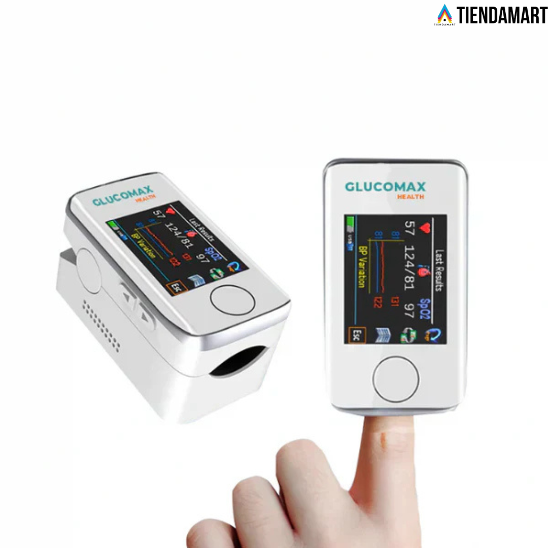 GlucoMax PRO™ – Medidor de glicose não invasivo – Tiendamart Portugal