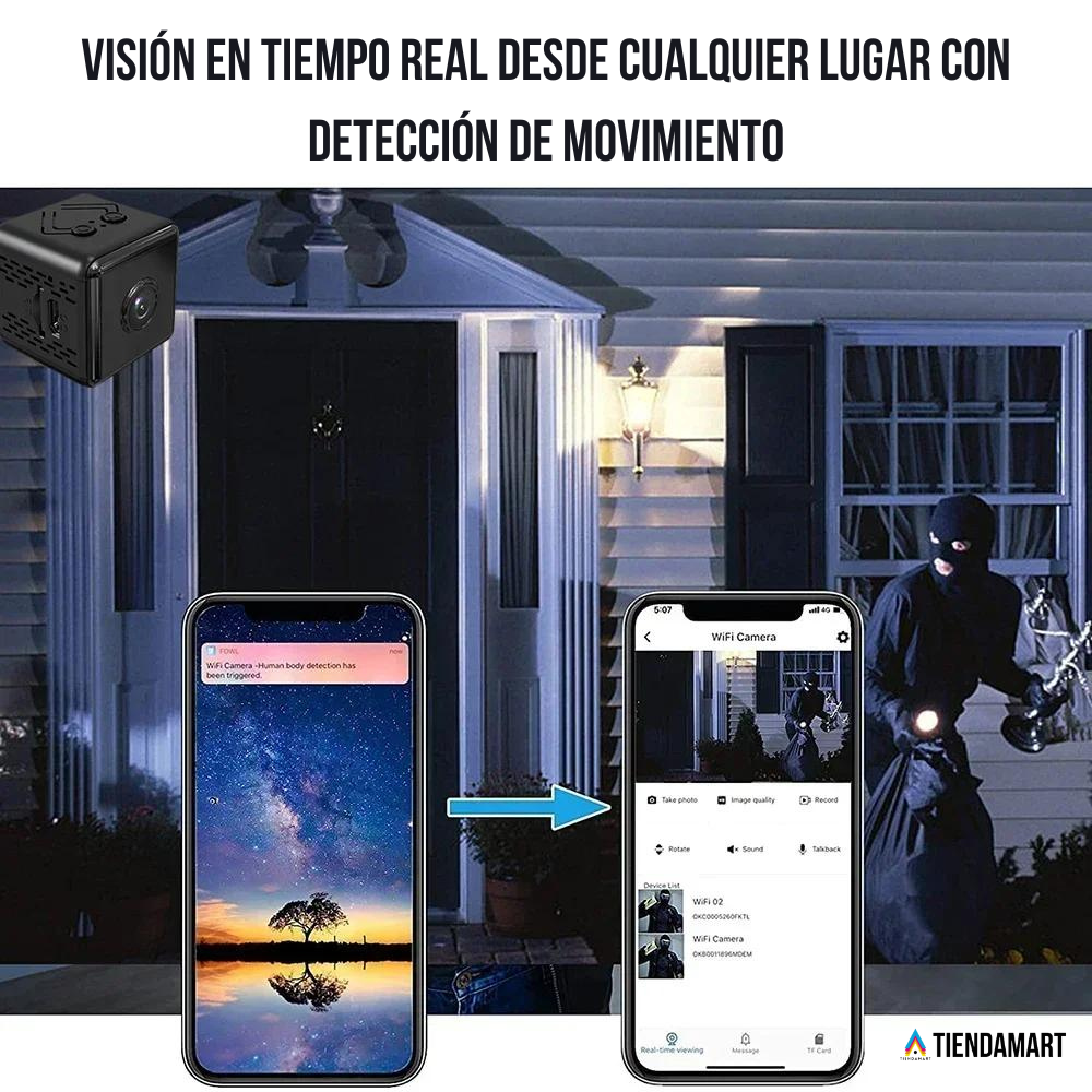 Mini Câmara Espiã 4K Ultra HD™